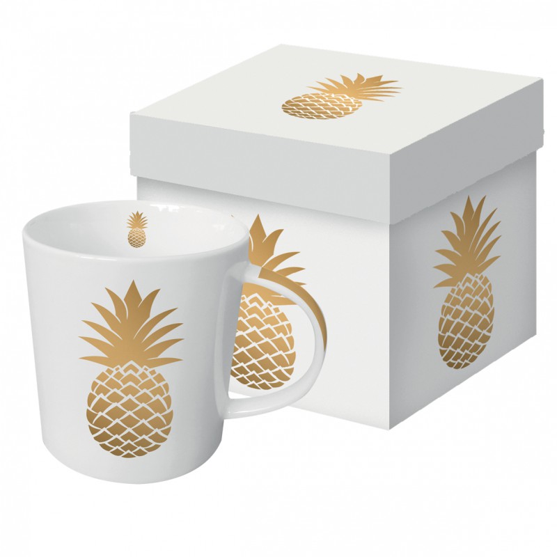 Akcesoria/ceramika Kubek jumbo "Golden Pineapple" - 350 ml 70,00 zł